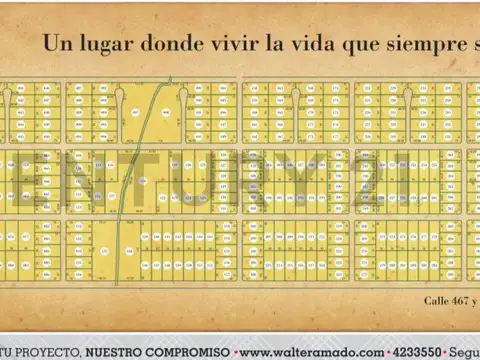 Terreno en Venta de 2482,0 m2