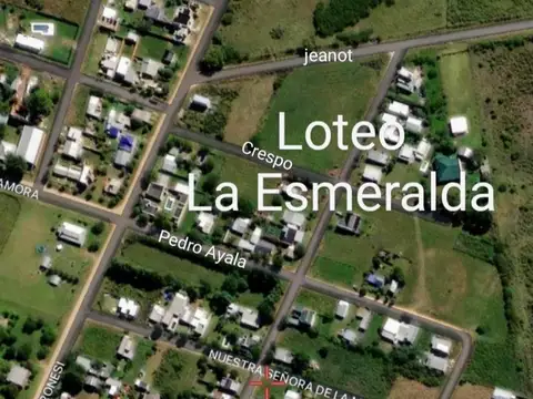 Venta de lote P. General Belgrano .360 m². Cercado.