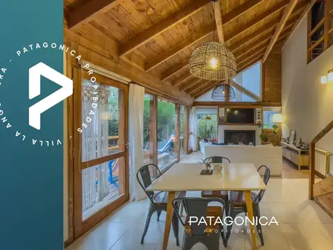 VENTA Casa 3 dormitorios, altillo y Jardin. Excelente estado. Barrio Tres Cerros, Villa la Angostura