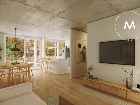 Departamento Monoambiente con 1 baño