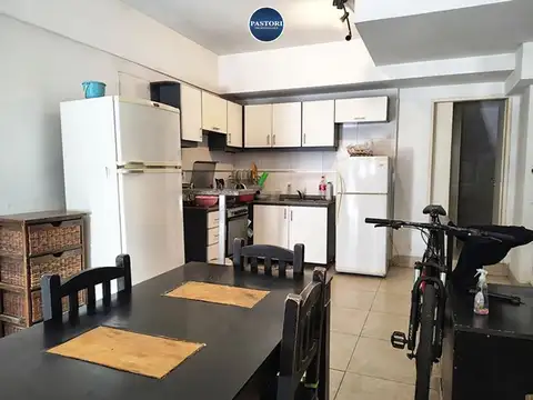 Departamento 2 ambientes con 3 baños