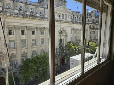 Departamento vista abierta. 2 ambientes .apto profesional o vivienda. Impecable.