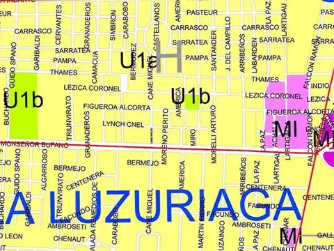 Terreno en Venta en Villa Luzuriaga, USD 140.000