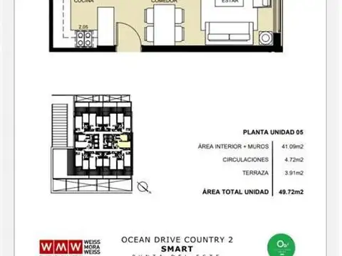 DEPARTAMENTO 2 AMBIENTES - CANTEGRIL, PUNTA DEL ESTE