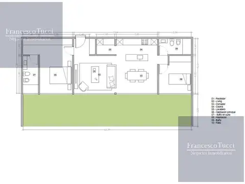 Departamento venta 3 ambientes en Barrio Parque Leloir