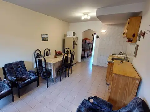 Departamento 2 ambientes con 1 baño