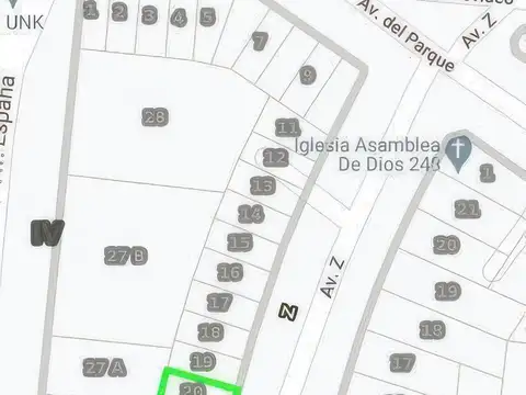 Terreno en Venta de 309,0 m2