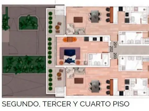 Departamento en Venta de 1 dormitorio