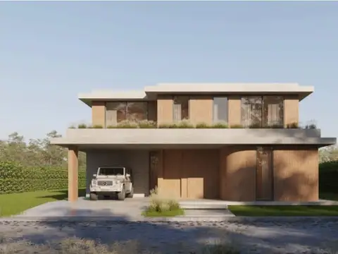 Casa en construcción en venta en Carpinchos, Nordelta, 4 suites, lote interno