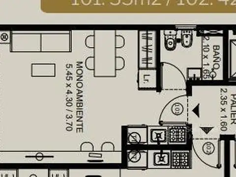 Departamento en  Nuñez - IDEAL INVERSION