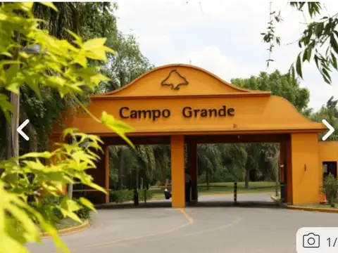 LOTES EN VENTA CAMPO GRANDE C.C. PILAR