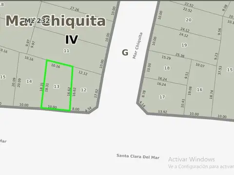 Av. Santa Clara del Mar 1168