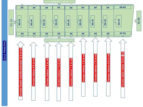 Terreno en Venta en Cabra Corral Dique, USD 13.238