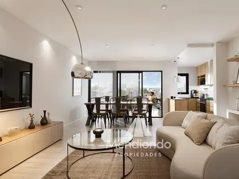 Semipiso 3 ambientes de 80 m2 totales - Zona Güemes Aldrey.