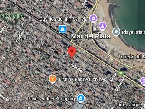 Departamento 2 ambientes con 1 baño