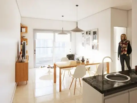 Departamento en Venta de 1 dormitorio