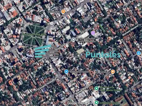 Terreno  lote en lo mejor de Monte Grande de 5118 m2 apto desarrollo R2 todos los servicios