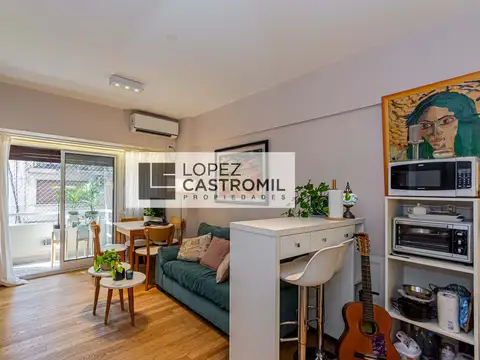 IMPECABLE! BALCÓN AL FRENTE! Todo a nuevo! Muy lum! IDEAL INVERSOR! Bajas expensas! ÚNICO! OPORT!