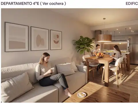 Departamento en Venta de 2 ambientes