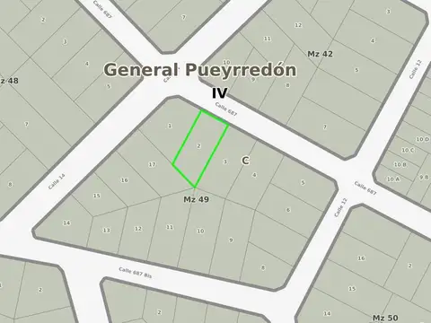 Terreno en Venta en Barrio Chapadmalal, USD 55.000