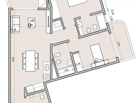 Soldado de la Independencia 700, Piso 6