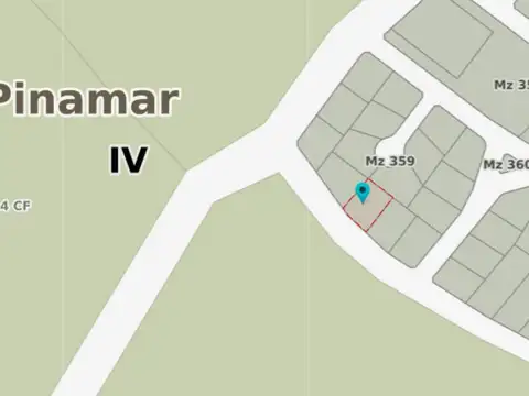 Terreno en Venta de 1330,0 m2