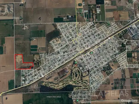 Campo 167.000 m2. Fracción apta para loteo de vivienda, Pérez, departamento Rosario.