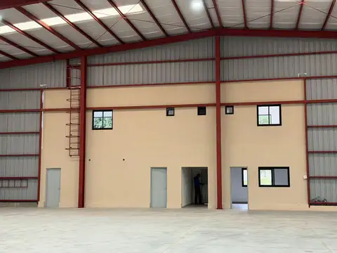 Alquiler A estrenar Deposito Nave Industrial 1380m2 U$S 6 x metro cub