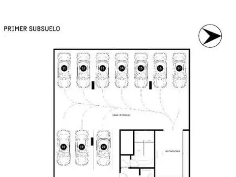 Cochera a estrenar Torre Bamboo