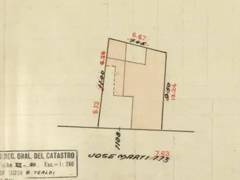Venta de terreno en Block o separados.