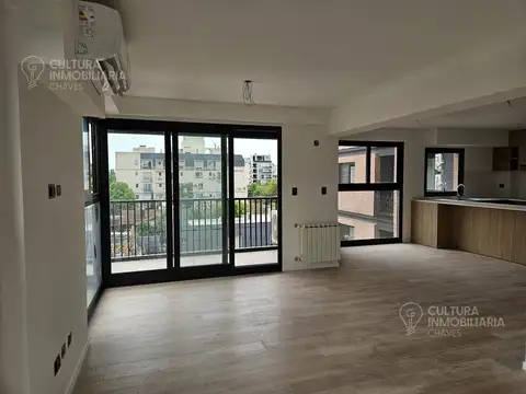 Departamento 2 ambientes con 2 baños