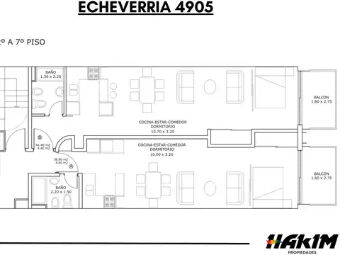 Departamento en Venta de Monoambiente