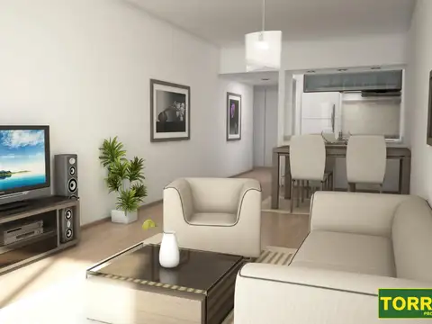 Departamento en Venta de 1 dormitorio