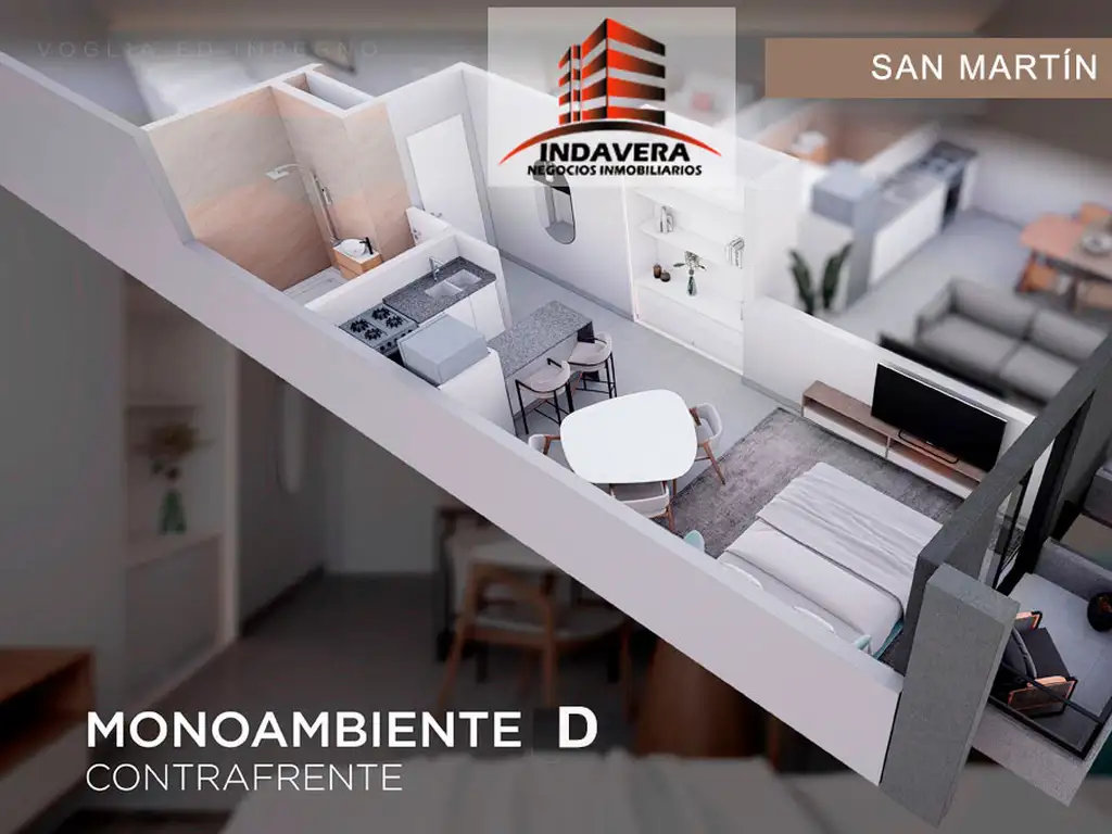 TOLUBA IV - SAN MARTIN 2814 de 34 Unidades en Caseros