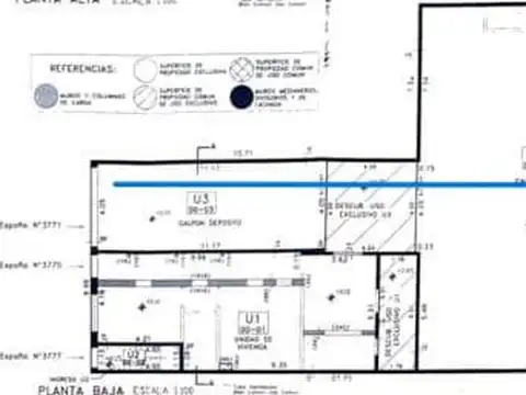 Galpon en Venta 65  mts Fondo