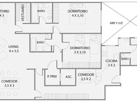 Avenida Las Heras 2400, Piso 2