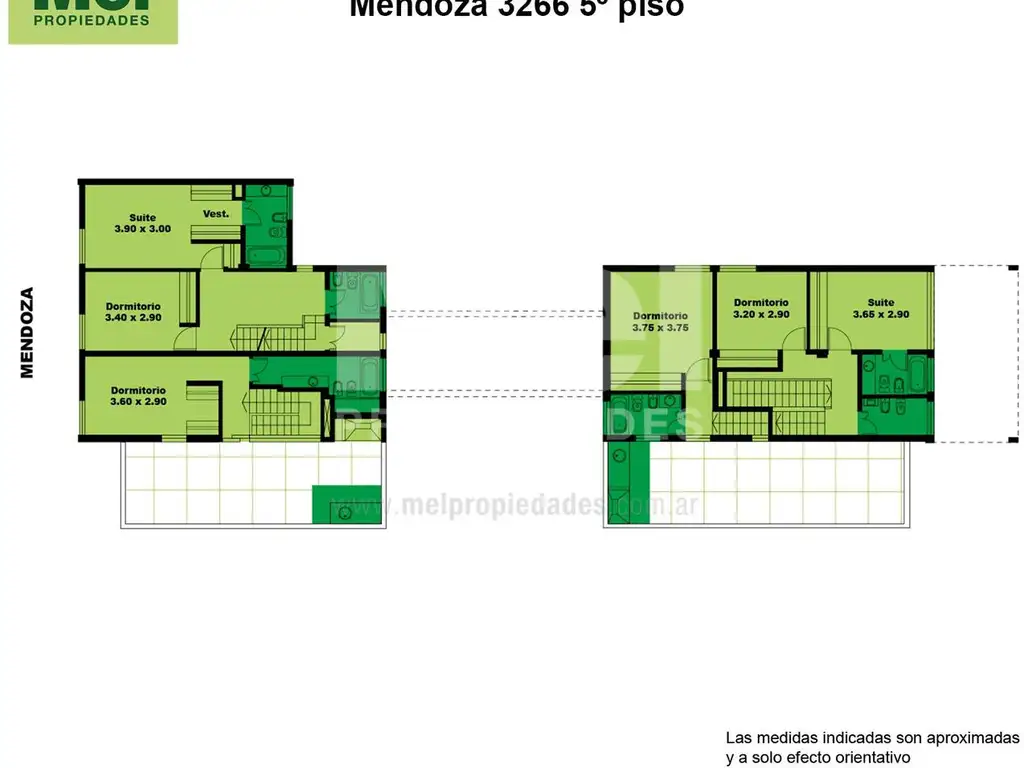 Mendoza 3266 de 16 Unidades en Belgrano