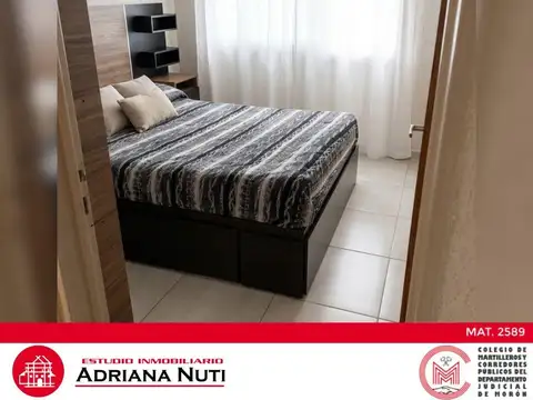 Departamento 2 ambientes con 1 baño