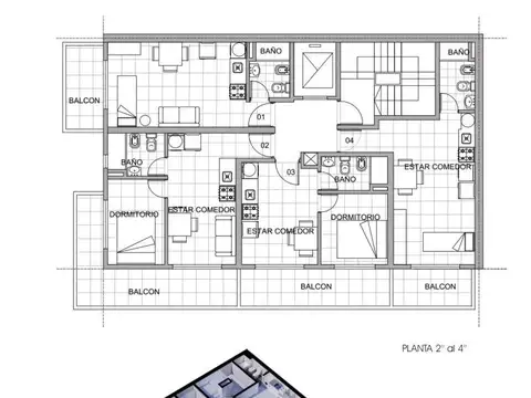 Departamento en Venta al Sur