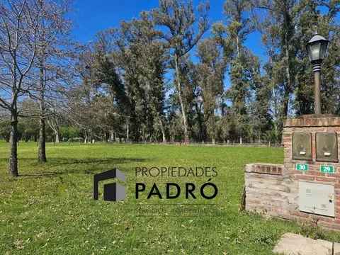 Lote terreno 30 en venta. Barrio La Elina, Comarcas de Luján.  FINANCIACION.