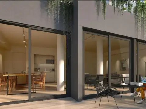 Venta departamento 2 ambientes las Cañitas, con balcón al frente,