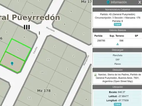 VENTA AMPLIO LOTE SIERRA DE LOS PADRES