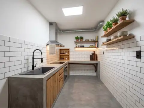 Depto Tipo Casa 3 ambientes con 1 baño