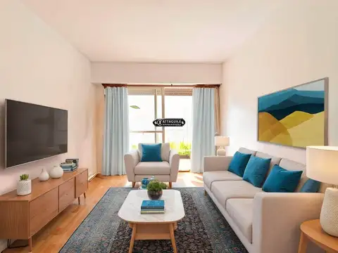Departamento 3 ambientes con 1 baño