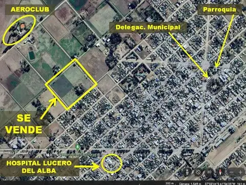 Terrenos en venta en  Coronel Suárez, Buenos Aires - 14.300 m2-