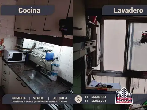 Departamento en Venta en Caballito, USD 96.000