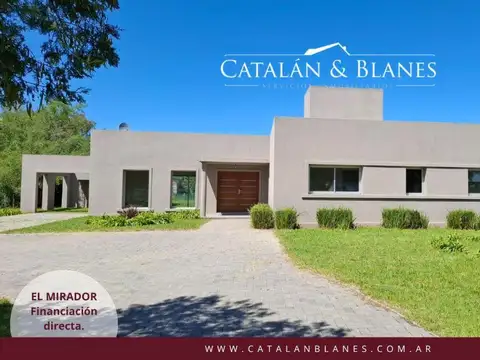 El Mirador Club de Campo - casa en venta FINANCIACION PROPIA