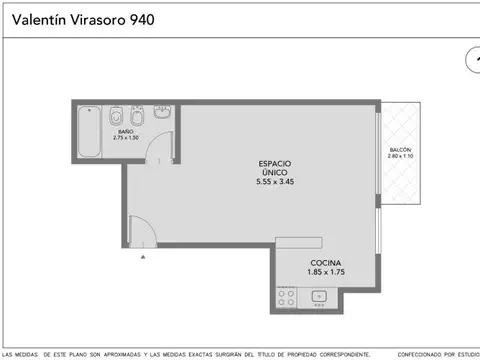 Valentín Virasoro 900 , Piso 7