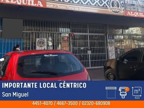 Local en Alquiler en San Miguel, Partido de San Miguel