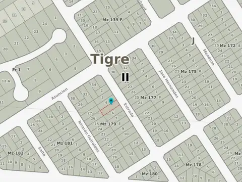 Terreno en Venta de 305,0 m2